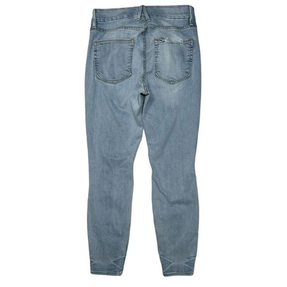 Good American Light Blue Good Legs High Rise Ankle Denim Jeans - Picture 3 of 6